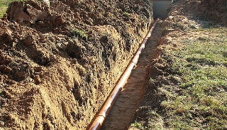 Копка траншей для водопровода в Кушве: цена за метр от 920 руб.